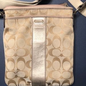 Coach cross body mini bag